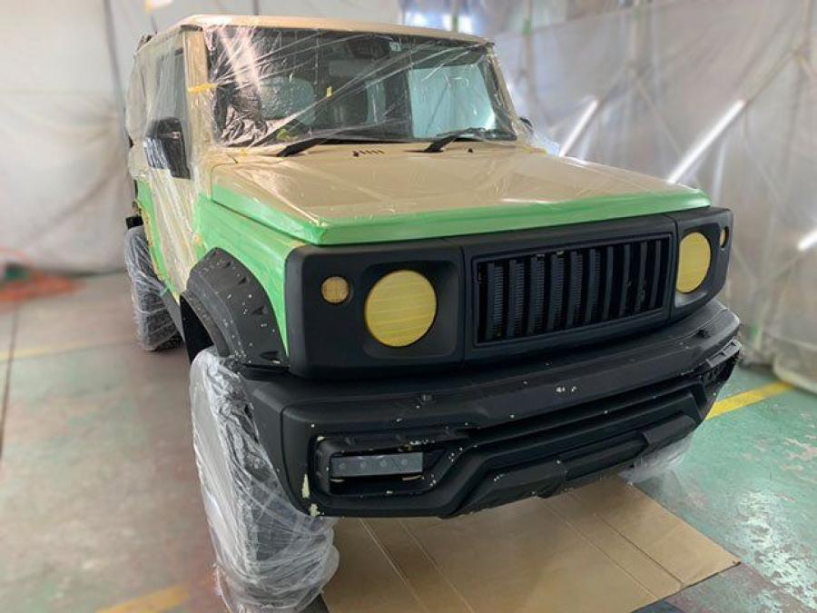 Детали создания Suzuki Jimny by Wald 2018 года  (фото 8 из 9)